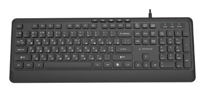 KEYBOARD MULTIMEDIA USB CYRILL/BLACK KB-MCH-05-CYRL GEMBIRD