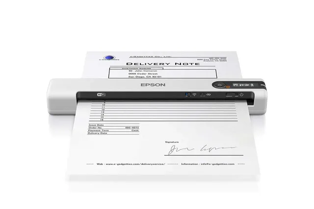 Epson | Wireless portable scanner | WorkForce DS-80W | Colour