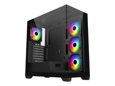 FSP Case, M340-BA, Black, Mid Tower
