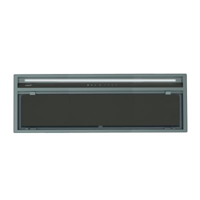 Hood, GCX 83 SD, Canopy, Energy efficiency class A, Width 83 cm, 750 m³/h, Touch Control, LED, Stainless steel/Gray glass
