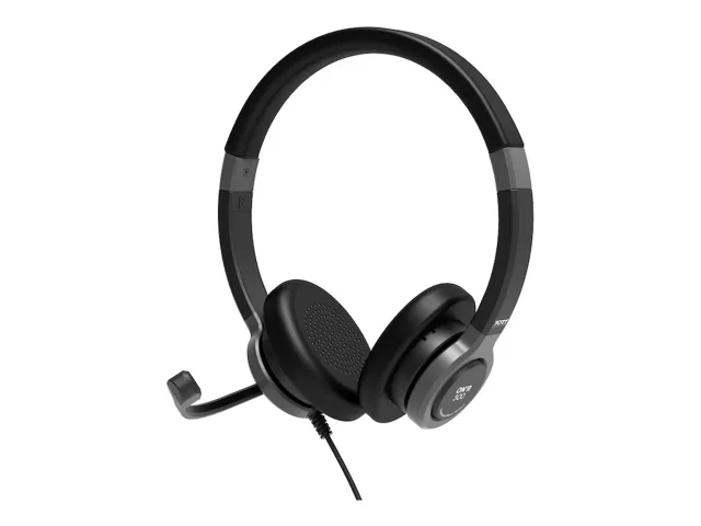 PORT CONNECT | Stereo USB Headphone PRO ON'R 300 | Wired | On-ear | Black | Noise canceling