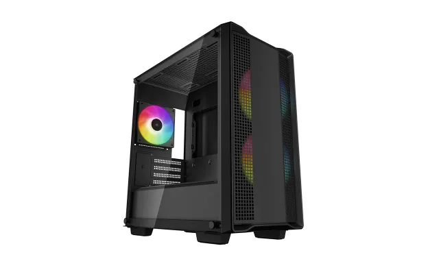 Deepcool | Micro-ATX CASE | CC360 | Black | Mini-ITX / Micro-ATX | ATX PS2 (maximum length: 160mm)