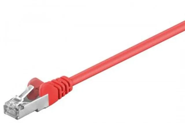 Goobay | CAT 5e patchcable, F/UTP, red