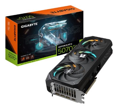 Gigabyte GeForce RTX 5070 Ti GAMING OC 16G, NVIDIA, 16 GB, GeForce RTX 5070 Ti, HDMI ports quantity 1, PCI-E 5.0
