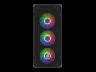 Fury PC Case, SHOBO SH4F RGB, Black, Midi-Tower