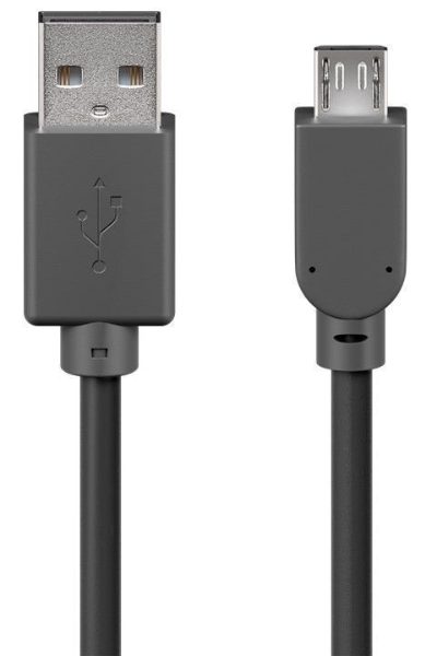 93920 USB 2.0 Hi-Speed cable, USB-A to micro-USB USB 2.0 male (type A), USB 2.0 micro male (type B)