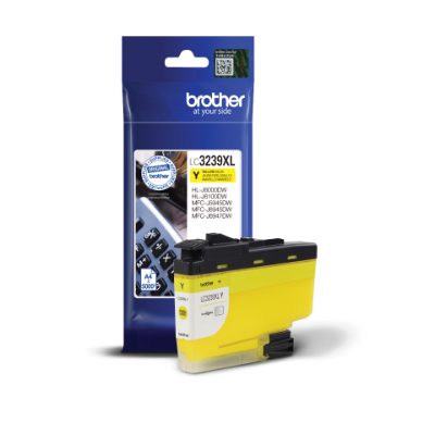 Brother High-yield Ink Cartridge, LC3239XLY, Ink, Yellow