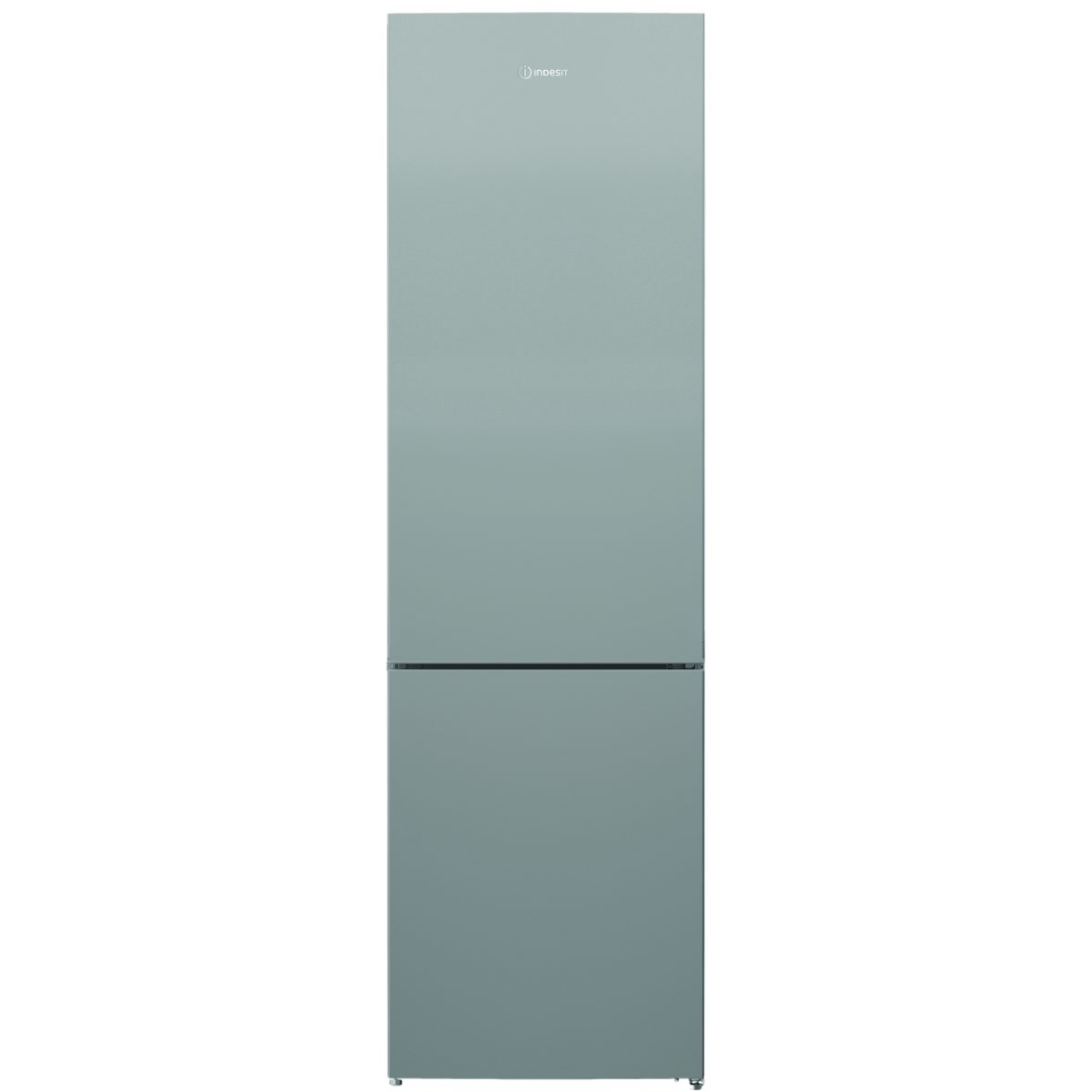 INDESIT Refrigerator, INKS 1401 S4E1, Energy efficiency class E, Free standing, Combi, Height 202.5 cm, Fridge net capacity 266 L, Freezer net capacity 120 L, 38 dB, Silver