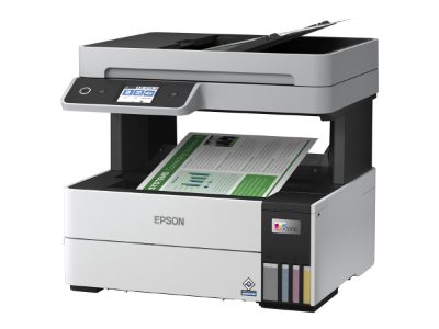 Multifunctional printer, EcoTank L6460, Inkjet, Colour, 3-in-1, Wi-Fi, Black and white