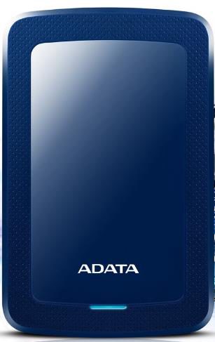 External HDD, ADATA, HV300, 1TB, USB 3.1, Colour Blue, AHV300-1TU31-CBL