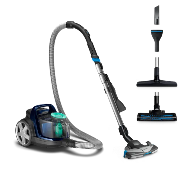 Philips | Vacuum cleaner | PowerPro Active FC9556/09 | Bagless | Power 900 W | Dust capacity 1.5 L | Blue