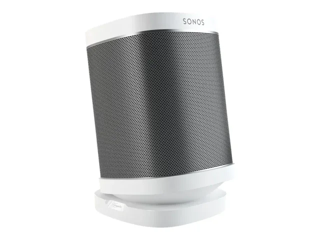 Vogels SOUND 4113 Table-top Speaker Stand for Sonos One & Play:1, White | Vogels