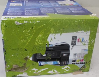 Epson EcoTank L5310, 4-in-1, Print, Scan, Copy, Fax, Epson, Multifunctional printers, EcoTank L5310, Inkjet, Colour, A4, Wi-Fi, Black, DAMAGED PACKAGING AND CHARGER