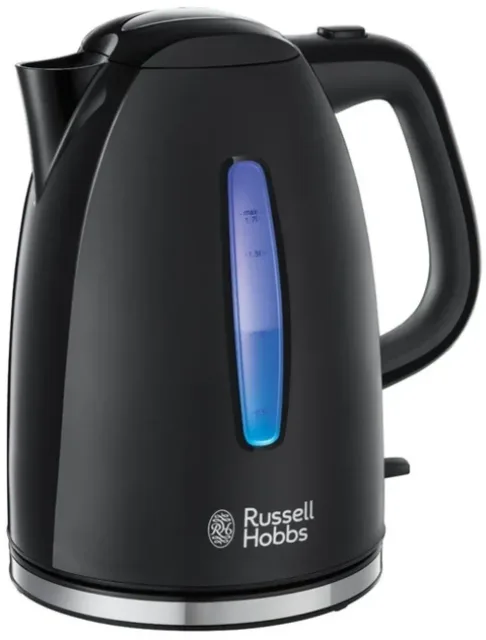 Russell Hobbs tējkanna, 1.7L, melna