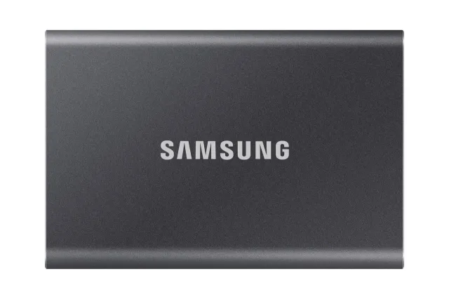 External SSD|SAMSUNG|T7|4TB|USB 3.2|Write speed 1000 MBytes/sec|Read speed 1050 MBytes/sec|MU-PC4T0T/WW