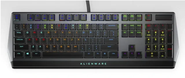 Dell | Alienware Gaming Keyboard | AW510K | Mechanical Gaming Keyboard | Wired | RGB LED light | EN