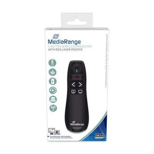 PRESENTER/POINTER WRL/MROS220 MEDIARANGE