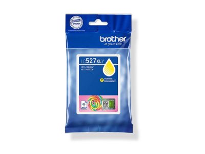 Brother LC527XLY, Ink Cartridge, Yellow