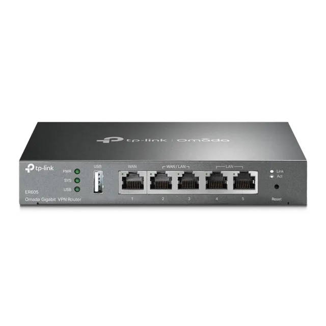 NET ROUTER 1000M 5P VPN/OMADA ER605 TP-LINK