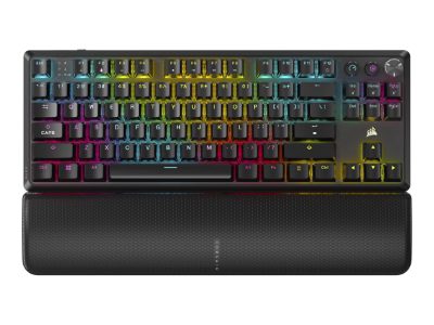 Tenkeyless Mechanical Gaming Keyboard, K70 CORE TKL, Gaming Keyboard, Wireless, Wireless connection, NA, MLX RED Switch, Black