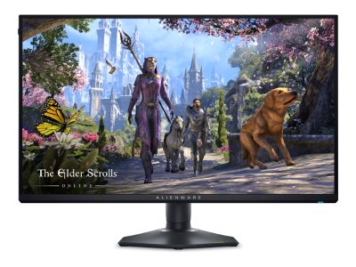 Alienware AW2725QF, 27 ", IPS, 16:9, 180 Hz, 0.5 ms, 3840 x 2160 pixels, 400 cd/m², HDMI ports quantity 2