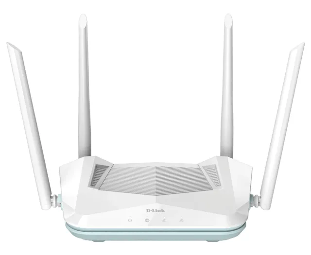 D-Link | AX1500 Smart Router | R15 | 802.11ax | 1200+300 Mbit/s | 10/100/1000 Mbit/s | Ethernet LAN (RJ-45) ports 3 | Mesh Support Yes | MU-MiMO Yes | No mobile broadband | Antenna type 4xExternal
