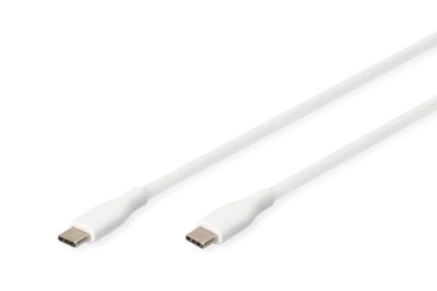 Silicone Connection Cable, AK-300341-010-W, USB-C to USB-C