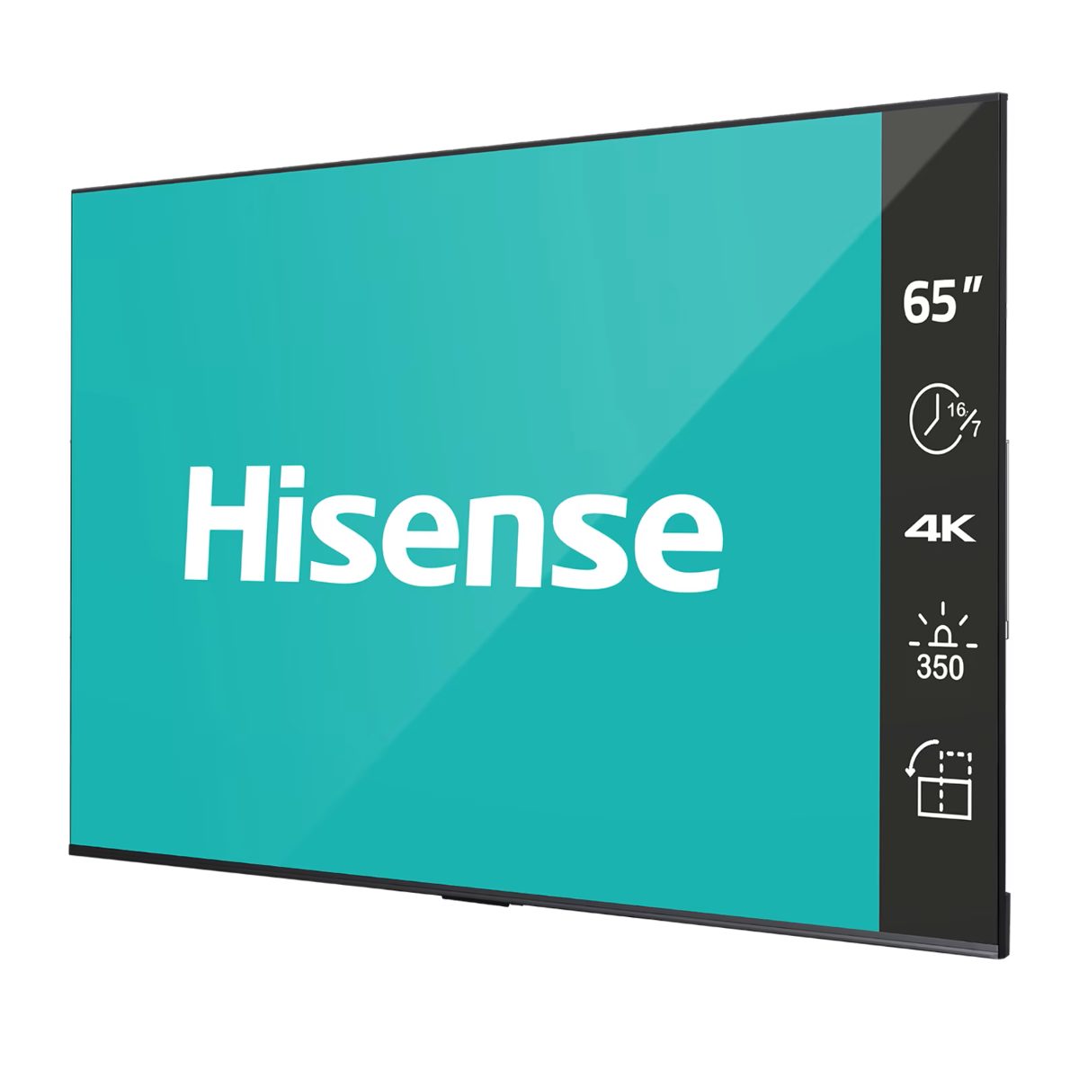 Digital Signage Display, 65DP30FE, 65 ", Landscape/Portrait, 16/7, Android, Wi-Fi, 8 ms, 178 °, 350 cd/m²