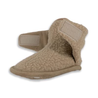 Lodger Slipper Teddy čībiņas, Beige, 12-18m