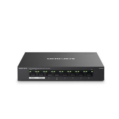 Mercusys 8-Port Gigabit Desktop Switch with 7-Port PoE+, Mercusys
