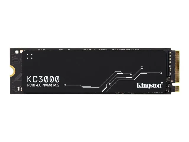Kingston | SSD | KC3000 | 1024 GB | SSD form factor M.2 2280 | Solid-state drive interface PCIe 4.0 NVMe M.2 | Read speed 7000 MB/s | Write speed 6000 MB/s
