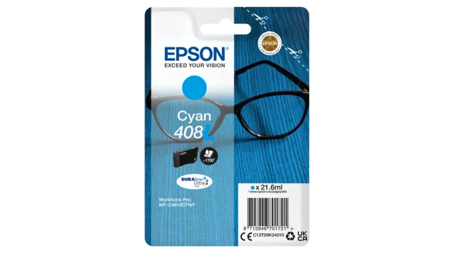 Epson DURABrite Ultra 408L | Ink cartrige | Cyan