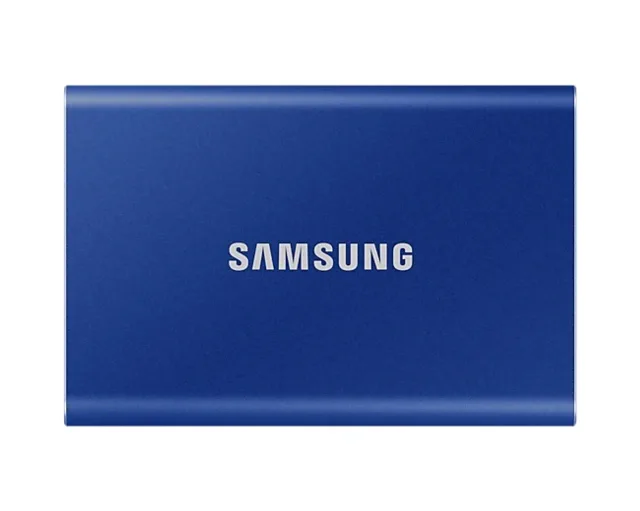 Portable SSD | T7 | 2000 GB | N/A " | USB 3.2 | Blue