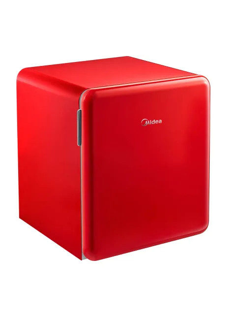 Midea Refrigerator | MDRD86SLE32 | Energy efficiency class E | Free standing | Larder | Height 50 cm | Fridge net capacity 47 L | 41 dB | Red
