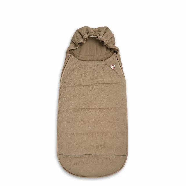 Lodger Mini BunkerTeddy vissezonas guļammaiss autokrēsliņiem, Beige