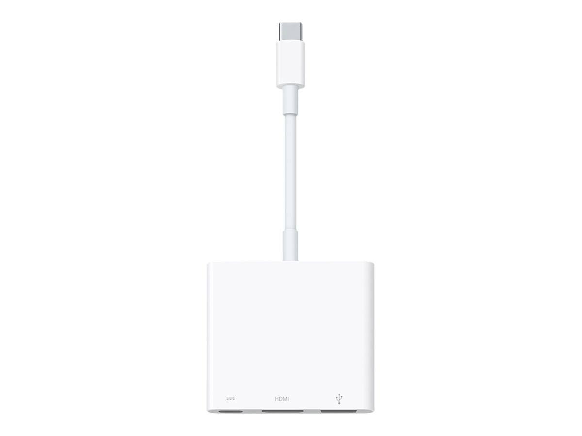 Apple USB-C Digital AV Multiport Adapter, MW5M3ZM/A, White