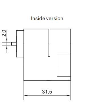 DOOR CYLINDER SCANDINAVIAN/OVAL IN 11204310S 2N