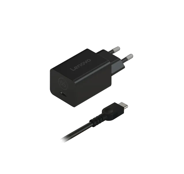 Lenovo | GaN Nano 65W Adapter | USB-C | AC Adapter