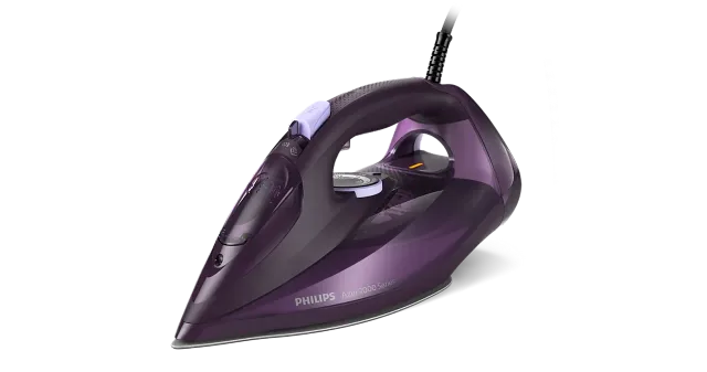 Philips | DST7051/30 7000 Series | Steam Iron | 2800 W | Water tank capacity 300 ml | Continuous steam 50 g/min | Dark purple | Steam boost performance 250 g/min