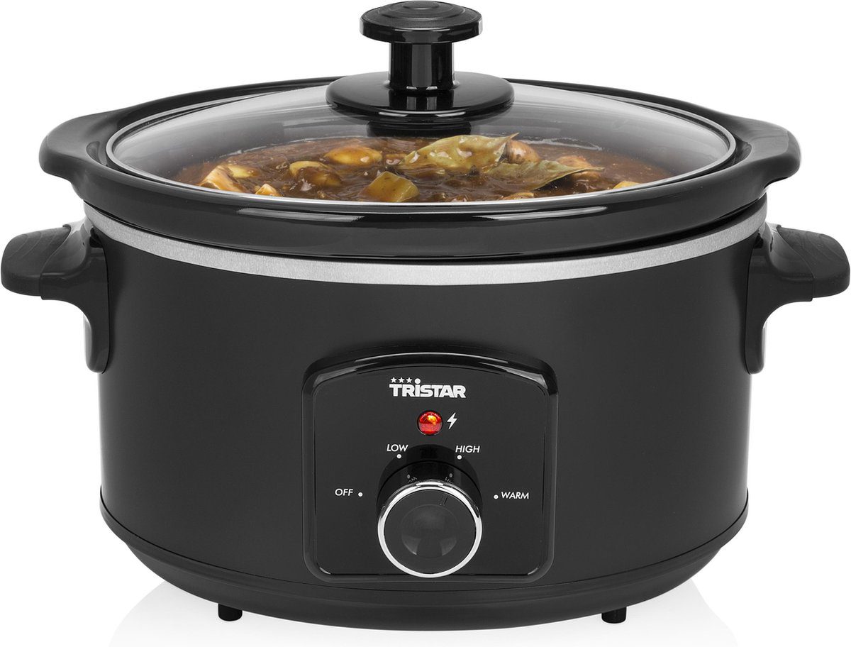 Slowcooker, VS-3915, 180 W, 3.5 L, Number of programs 3, Black