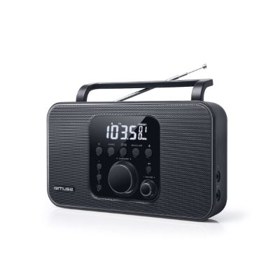 Radio, M-091R, Alarm function, AUX in, Black