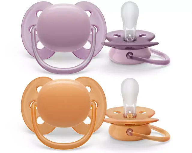 Philips Avent māneklītis Ultra soft Neutral, 6-18M (2 gab), meitenēm