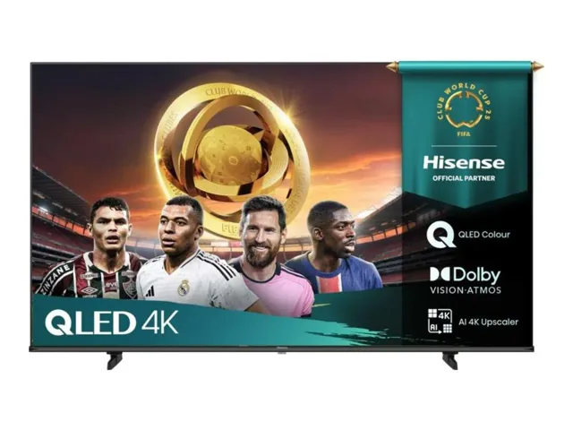 Hisense UHD QLED Smart TV | 43E7Q | 43" | Smart TV | VIDAA OS | UHD | Black