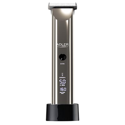 Hair Clipper, AD 2834, Cordless or corded, Number of length steps 4, Silver/Black