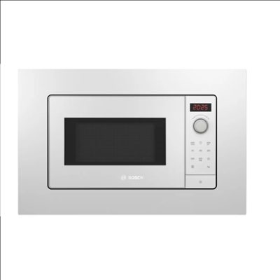 Bosch Microwave Oven, BFL623MW3, Built-in, 800 W, 20 L, White