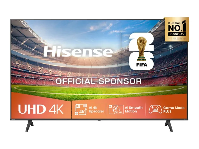 Hisense 4K TV | 75A6Q | 75 | Smart TV | VIDAA Smart OS | UHD | Black