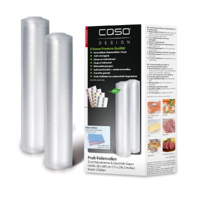 Foil rolls, 01223, 2 units, Dimensions (W x L) 28 x 600 cm, Ribbed