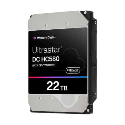 HDD, WESTERN DIGITAL ULTRASTAR, Ultrastar DC HC580, WUH722422ALE6L4 0F62785, 22TB, 512 MB, 7200 rpm, 3,5", 0F62785
