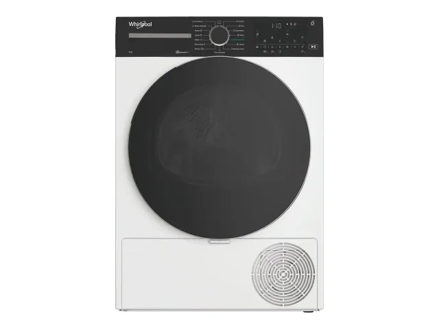 Whirlpool Dryer Machine | WP B8X WBS EE | Energy efficiency class B | Front loading | 8 kg | Digital | Depth 67.4 cm | White | Steam function