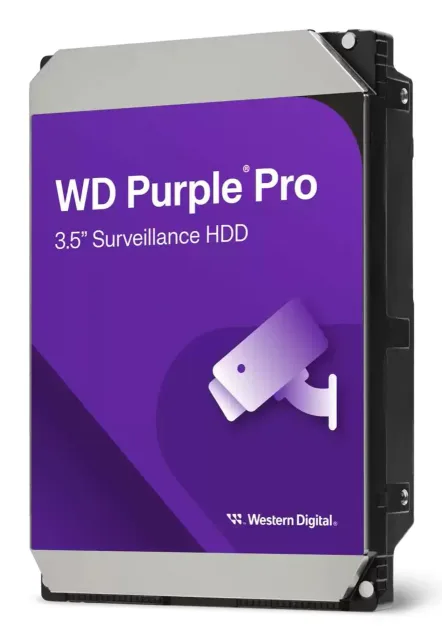 HDD|WESTERN DIGITAL|Purple Pro|12TB|512 MB|7200 rpm|3,5"|WD122PURP